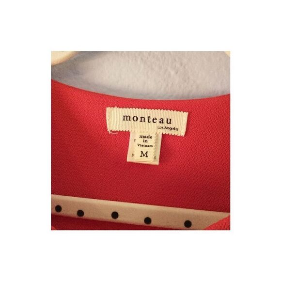 Monteau Red Dress   - Picture 3 of 5